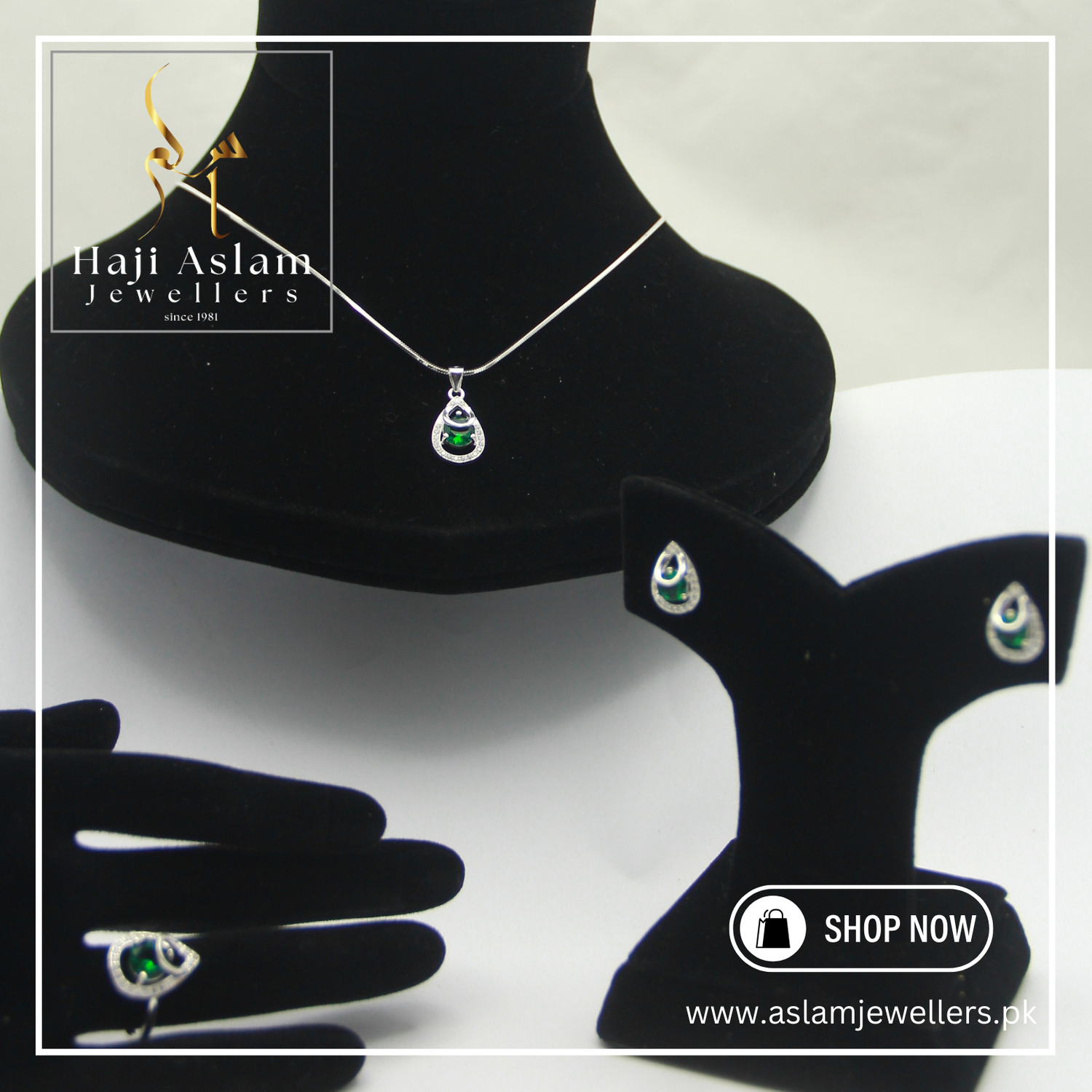 Silver Necklace Sets