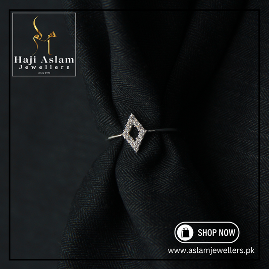 Paragon Parallelogram Ring - 925 Silver (Chandi)